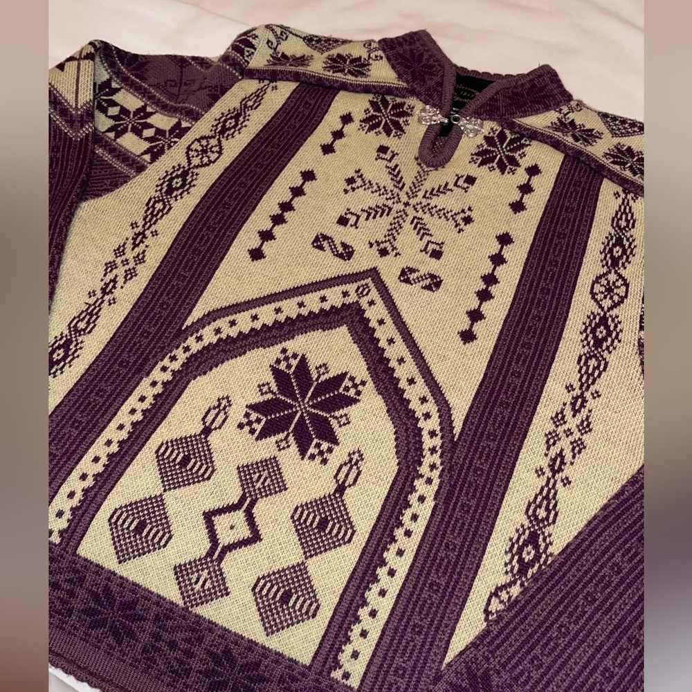 Women’s Obermeyer Fair Isle Wool Sweater